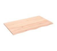 vidaXL Dessus de table de remplacement 100×60×2 cm Chêne massif non traité pour table basse