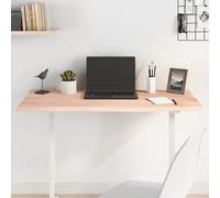 Vidaxl Dessus De Table 100x60x2 Cm Bois De Chêne Massif Non Traité Marron