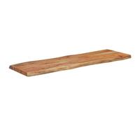 vidaXL – Dessus de table rectangulaire 120×40×2,5 cm en acacia massif, planche de remplacement