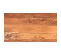 vidaXL Dessus de table rectangulaire 120x50x2,5 cm - Bois massif d'acacia pour table basse/à manger