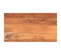 vidaXL Dessus de table 120x60x3,8 cm rectangulaire bois massif d'acacia multicolore