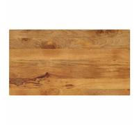 Vidaxl Dessus De Table 120x70x3,8cm Rectangulaire Bois Massif Manguier Multicolore
