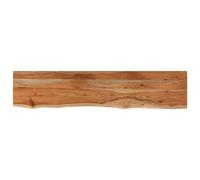 vidaXL Dessus de table rectangulaire 140×30×3,8 cm Bois massif acacia – Planche de remplacement