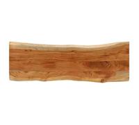 Vidaxl Dessus De Table 140x40x3,8 Cm Rectangulaire Bois Massif Acacia Multicolore