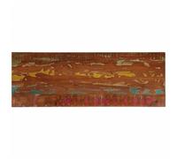 Vidaxl Dessus De Table 140x50x3,8cm Rectangulaire Bois Massif Récupéré Multicolore