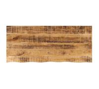 vidaXL Dessus de table 140x60x2,5cm bord vif bois massif manguier brut 370361