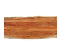 vidaXL Dessus de table rectangulaire 140x60x3,8 cm bois massif d'acacia 370649