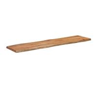 vidaXL Dessus de table rectangulaire 160×40×2,5 cm Bois massif Acacia Multicolore