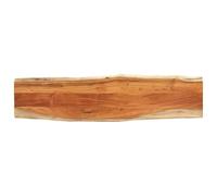 vidaXL Dessus de table rectangulaire 160x40x3,8 cm Bois massif acacia multicolore