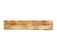 Dessus de table 180x30x2,5cm bord vif bois massif manguier brut