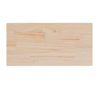 vidaXL Dessus de Table 2 pcs 70x35x1,7cm rectangulaire Bois pin Massif