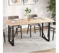 vidaXL Dessus de table 3 pcs 80x53x2,5cm rectangulaire bois pin massif, dessus de table en bois, dessus de table à manger, 847434