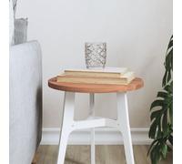 Vidaxl Dessus De Table Ø30x1,5 Cm Rond Bois Massif De Hêtre Multicolore