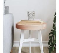 Vidaxl Dessus De Table Ø30x4 Cm Rond Bois Massif De Hêtre Marron