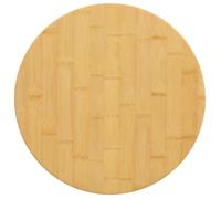 vidaXL Dessus de table Ø40 x 1,5 cm Bambou multicolore