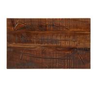Vidaxl Dessus De Table 40x20x2,5 Cm Rectangulaire Bois Massif Récupéré Multicolore