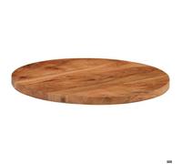 vidaXL Dessus de table Ø40x3,8 cm rond bois massif d'acacia 370047