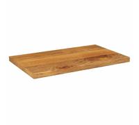 vidaXL Dessus de Table 40x30x2,5 cm rectangulaire Bois Massif manguier