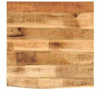 vidaXL – Dessus de table 40x40x2,5 cm – Bord vivant, bois massif manguier – Multicolore