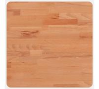 vidaXL Dessus de Table, Plateau de Table de Remplacement, Dessus de Table Basse Salle de Séjour Intérieur, 40x40x2,5 cm Carré Bois Massif de Hêtre