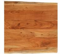 vidaXL Dessus de table 40x40x3,8 cm carré bois massif d'acacia, dessus de table carré, dessus de table à manger, planche de 370630