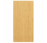 vidaXL Dessus de table en bambou 40x80x1,5 cm rectangulaire pour table à manger/basse