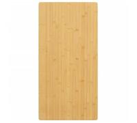 vidaXL Dessus de table en bambou 40x80x1,5 cm rectangulaire pour table à manger/basse