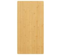 vidaXL Dessus de table 40 x 80 x 2,5 cm Bambou Multicolore