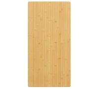 vidaXL Dessus de table 50x100x1,5 cm Bambou - Multicolore