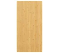 Vidaxl Dessus De Table 50x100x2,5 Cm Bambou Multicolore