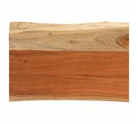 vidaXL Dessus de table rectangulaire 50x40x3,8 cm Bois massif d'acacia Multicolore