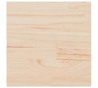 vidaXL Dessus de table carré 50×50×1,7 cm bois de pin massif multicolore