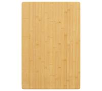 Vidaxl Dessus De Table 60x100x2,5 Cm Bambou Multicolore