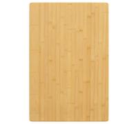Vidaxl Dessus De Table 60x100x4 Cm Bambou