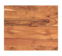 Vidaxl Dessus De Table 60x50x2,5 Cm Rectangulaire Bois Massif D'acacia Multicolore