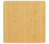 vidaXL Dessus de table 60x60x1,5 cm bambou 352694