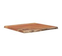 vidaXL Dessus de table 60x60x2,5 cm carré bois massif acacia 370618