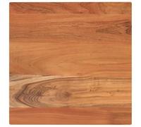 vidaXL Dessus de table 60x60x3,8 cm carré Bois massif d'acacia Multicolore