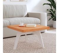 Vidaxl Dessus De Table 60x60x4 Cm Carré Bois Massif De Hêtre Marron