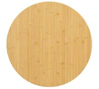 vidaXL Dessus de table Ø70×1,5 cm Bambou Rond pour table à manger ou basse