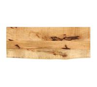Tafelblad met natuurlijke rand 70x20x3,8 cm massief mangohout370369
