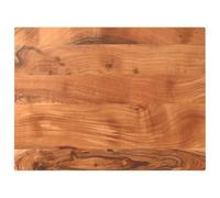 vidaXL Dessus de table rectangulaire 70 x 50 x 2,5 cm – Bois massif d'acacia