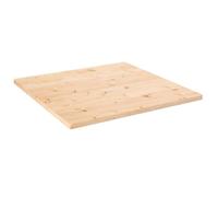 vidaXL Dessus de table 70x70x2,5 cm bois de pin massif 824385