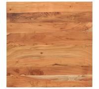 vidaXL Dessus de Table 70x70x3,8 cm carré Bois Massif d'acacia, Dessus de Table en Bois, Dessus de Table Basse, Dessus de Table à Manger