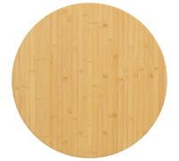 Vidaxl Dessus De Table Ø80x2,5 Cm Bambou Multicolore