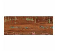 Vidaxl Dessus De Table 80x20x3,8 Cm Rectangulaire Bois Massif Récupéré Multicolore