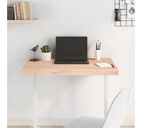 Vidaxl Dessus De Table 80x40x6 Cm Bois De Chêne Massif Non Traité Marron