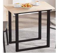 vidaXL Dessus de table 80x50x1,7 cm rectangulaire bois de pin massif 847413
