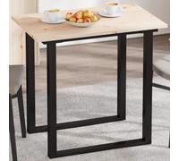 vidaXL Dessus de table 80x50x1,7 cm rectangulaire bois de pin massif, dessus de table en bois, dessus de table à manger, 847413