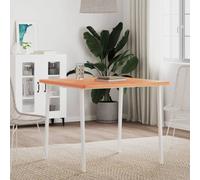 vidaXL Dessus de Table, Plateau de Table de Remplacement, Dessus de Table Basse Salle de Séjour Intérieur, 80x80x2,5 cm Carré Bois Massif de Hêtre